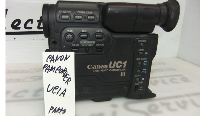 Canon UC1A camcorder 8mm .